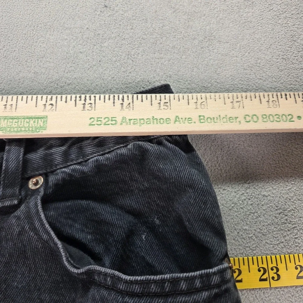VTG Levis 501 Jeans Mens Black Straight Button Fly Made USA Fits‎ 30x30